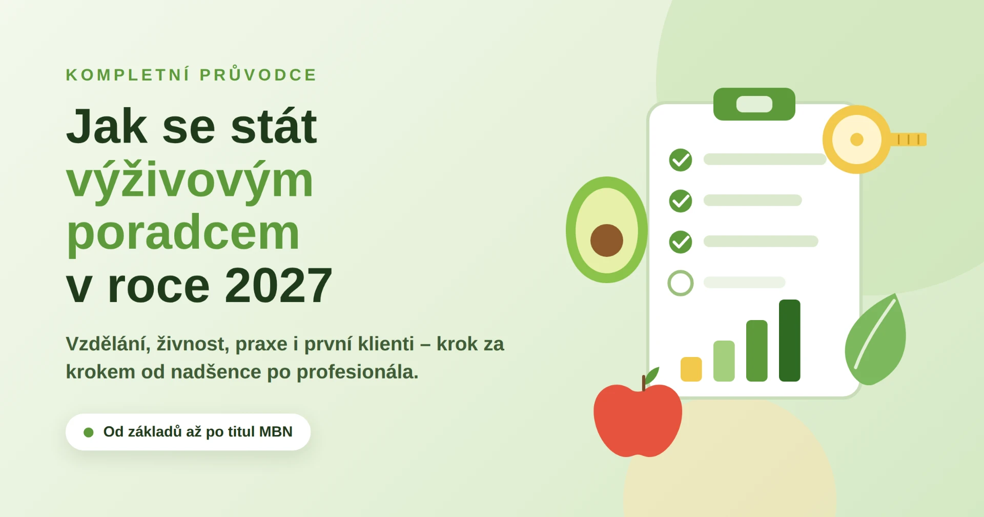 Jak se stát výživovým poradcem v roce 2027 – kompletní průvodce