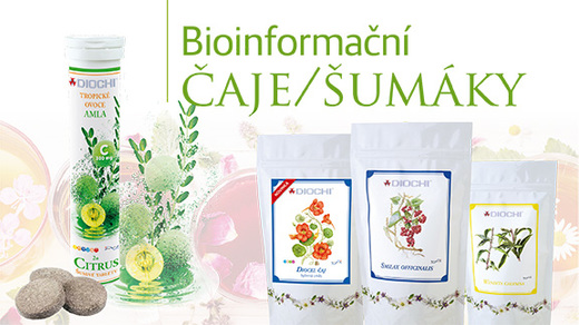 Bioinformační čaje/šumáky